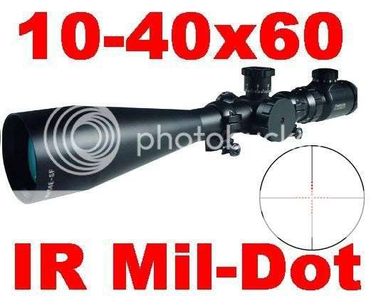 ZOS 10-40x60 IR Mil-Dot Extreme Tactical Scope