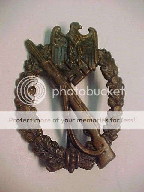 WWII German IAB INFANTRY ASSAULT BADGE R10 NO RESERVE!!