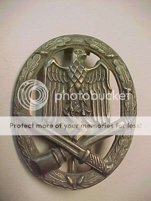 WWII German General Assault Badge ASSMANN R10 NO RESERVE!