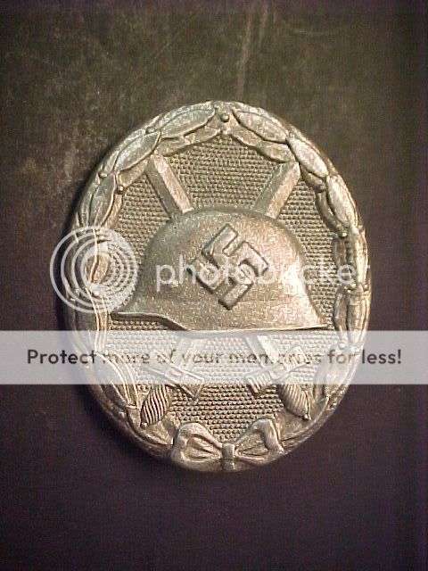 WWII Nazi German SILVER WOUND BADGE R10 NO RESERVE!!