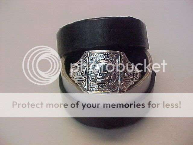 WWII German ELITE TK Silver Boxed Ring R10 NO RESERVE!