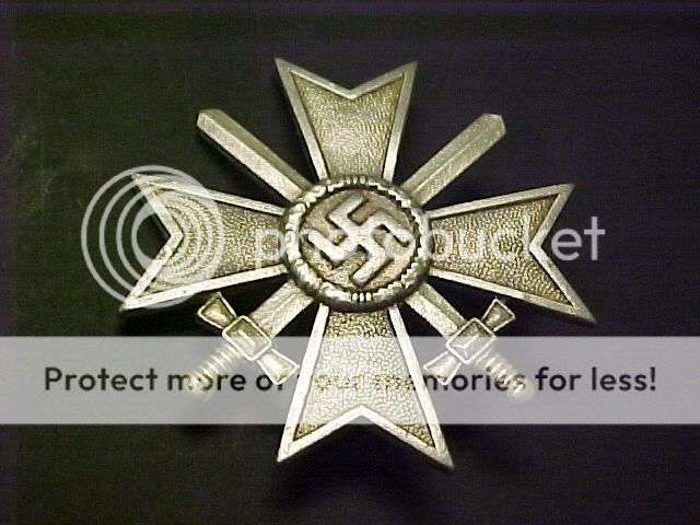 WWII German War Merit Cross First 1st Class