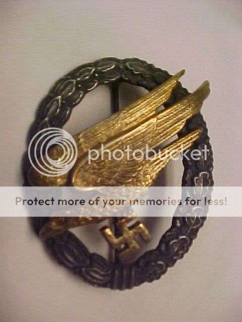 Luftwaffe Paratroopers Badge ASSMANN