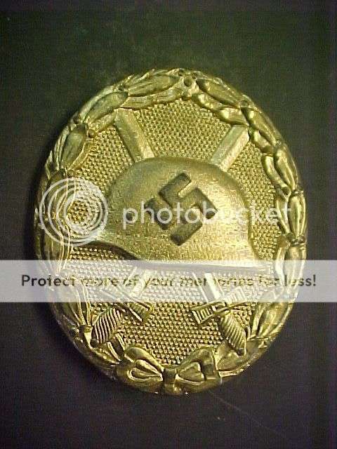 WWII German GOLD Wound Badge #65 R10 NO RESERVE!