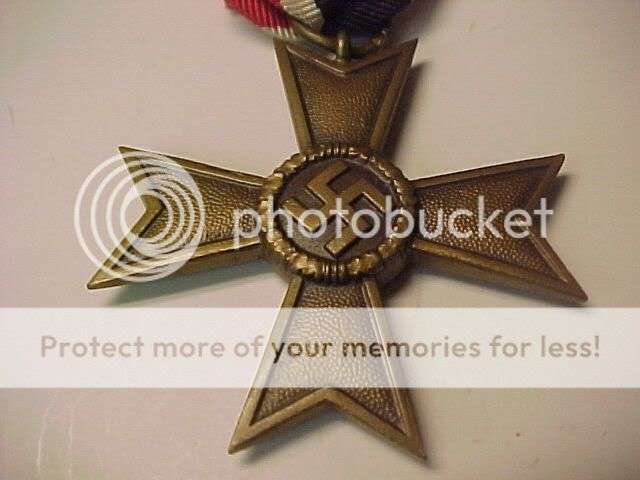 WWII German KVK War Merit Cross W/O SWORDS R10 NO RESERVE!!
