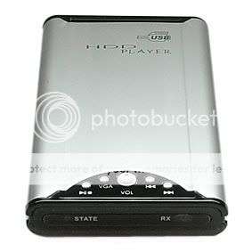 ***2.5" External USB Hard Disk Media Player MP4/Divx/DVD/MP3/VCD with 40GB Drive plus movies***