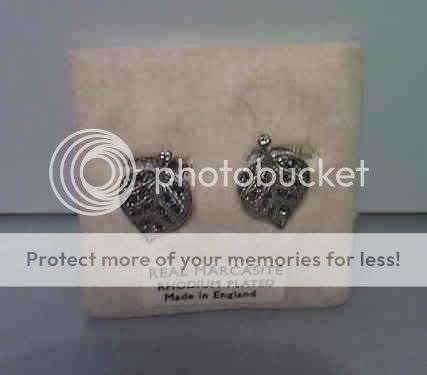 Marcasite Clip - on Earrings