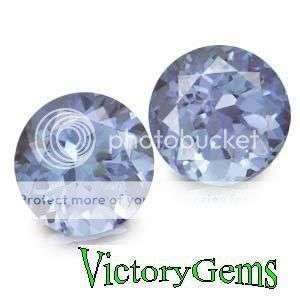 Pair of violet blue Tanzanites-0.20ct