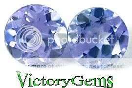 Pair of violet blue Tanzanites-0.22ct