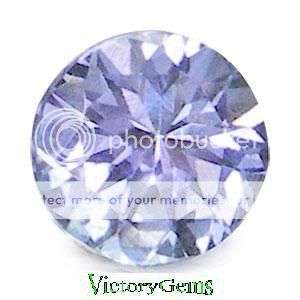 Violet blue tanzanite vvs round 0.17ct