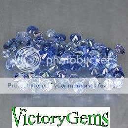 Packet of 20 Tanzanite Round 1.40ct
