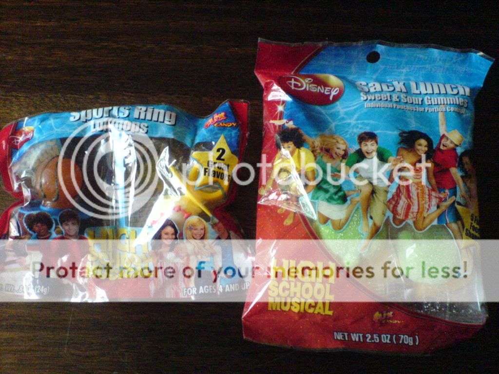 HIGH SCHOOL MUSICAL SWEETS FROM THE USA