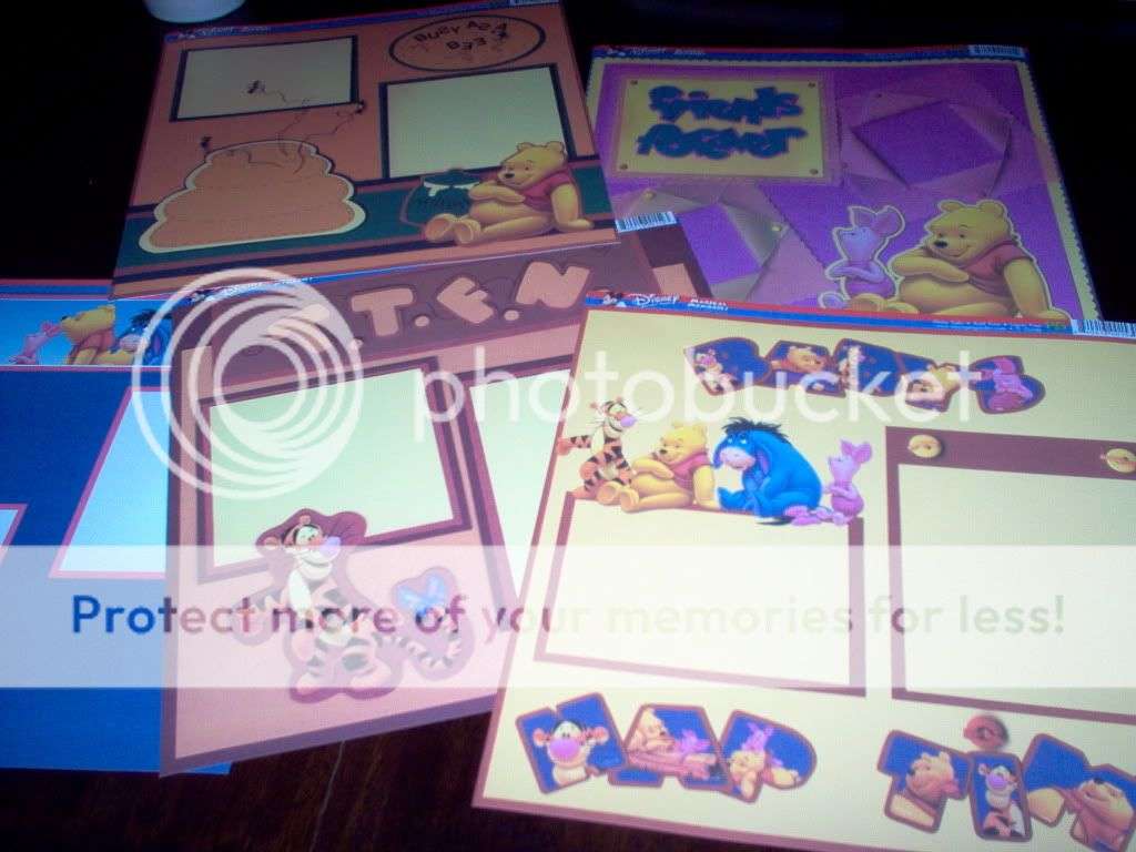 5 DISNEY WINNIE THE POOH - INSTANT PAGES