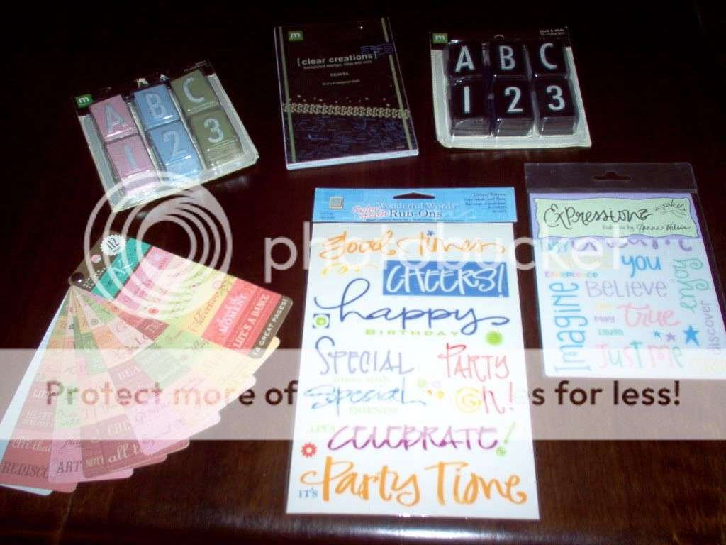 SCRAPBOOKING EMBELLISHMENTS!!!!!!