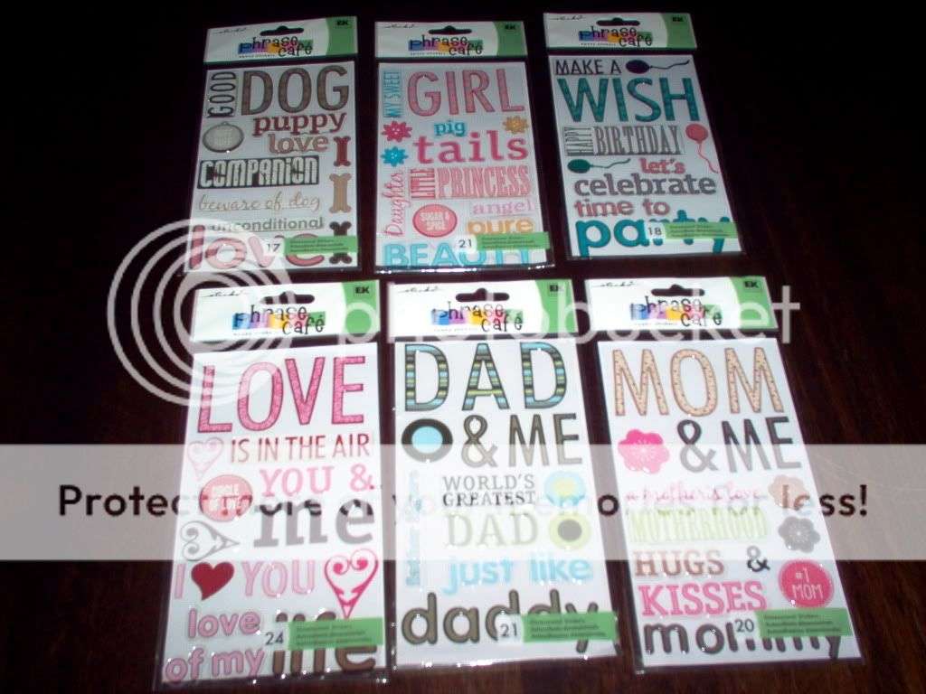 PHRASE CAFE EPOXY STICKERS