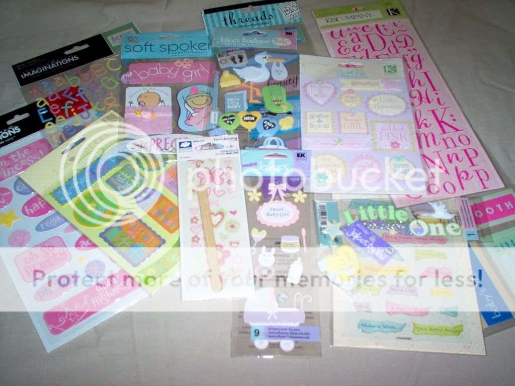 HUGE LOT - SCRAPBOOKING EMBELLISHMENTS