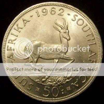 1962 50c UNC - Low mintage