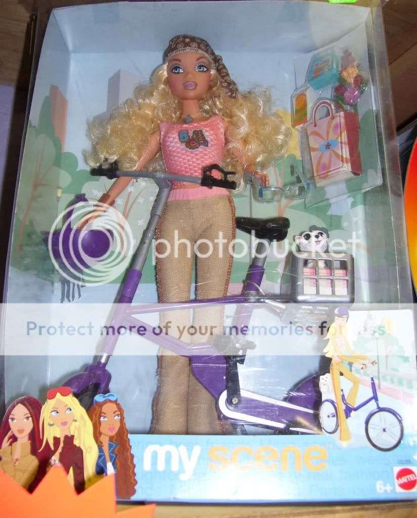 Genuine My Scene Doll with Bicycle