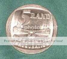 1994 Presidential Inauguration R5 Coin Circulated