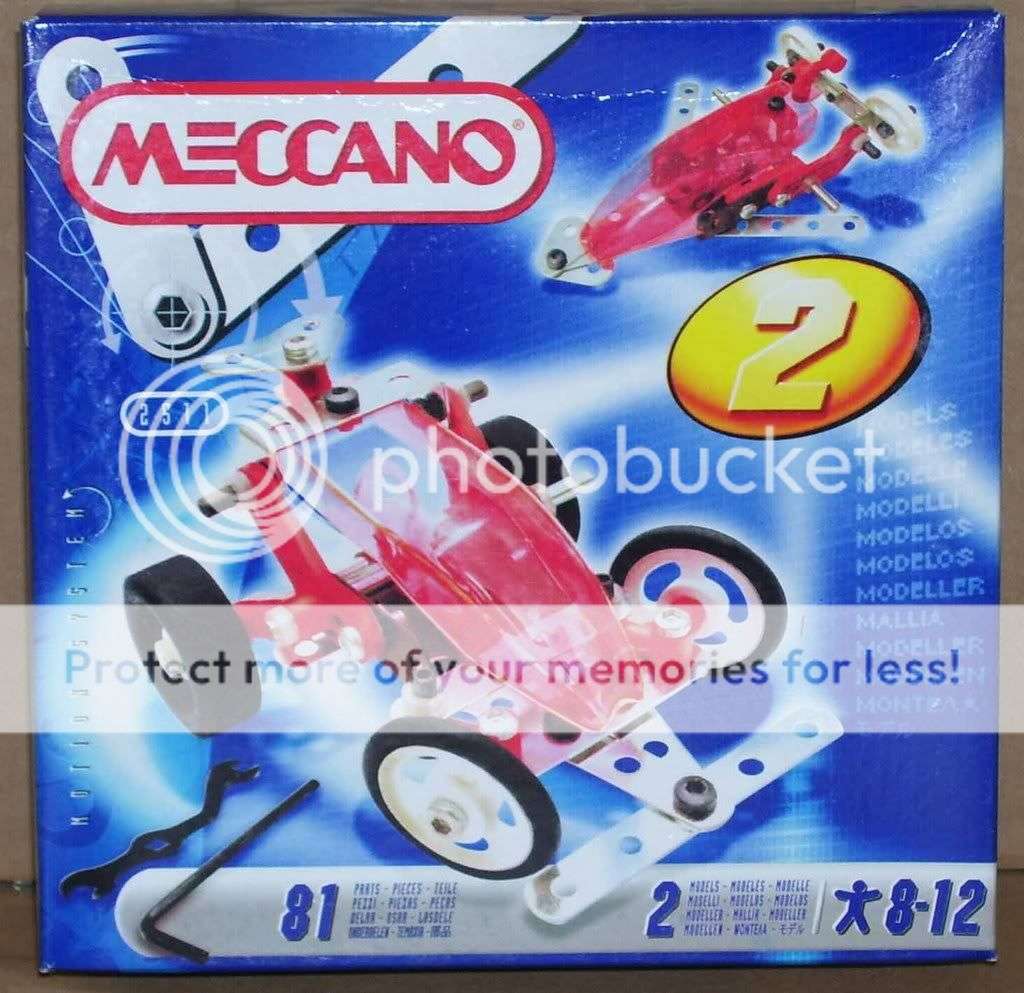 Genuine Meccano - 2 Model Set - Check this Out!!