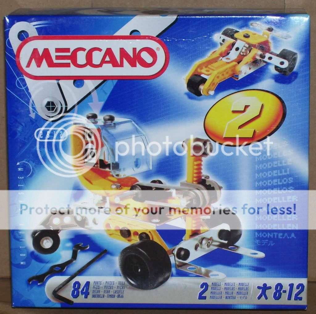 Genuine Meccano - 2 Model Set - Check this Out