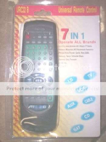 *** 7-IN1 UNIVERSAL REMOTE CONTROL ***