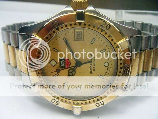 TAG HEUER 200M PROF 2000 MIDSIZE WATCH 964.013-2