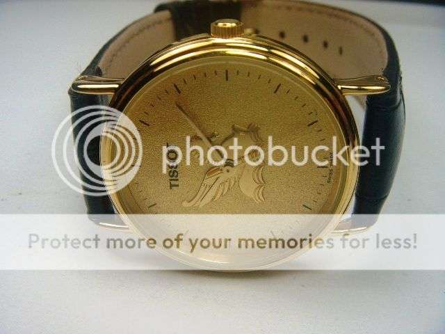 TISSOT QUARTZ MIDSIZE WATCH, RARE DIAL NR