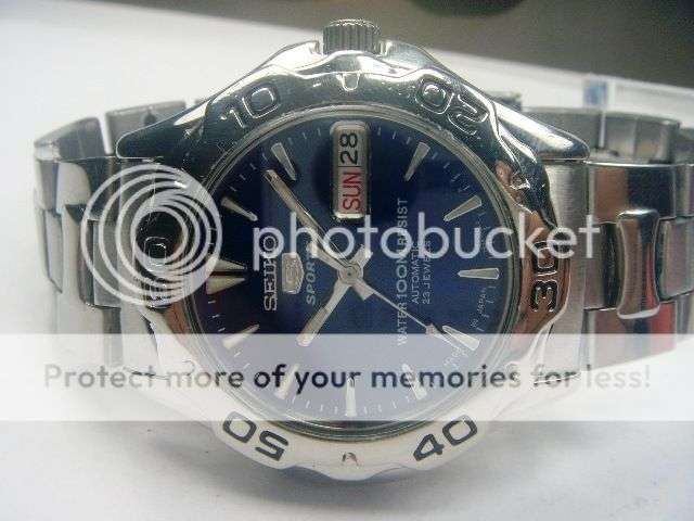 SEIKO 5 SPORTS DAY/DATE AUTOMATIC MEN'S WATCH 7S36-00L0