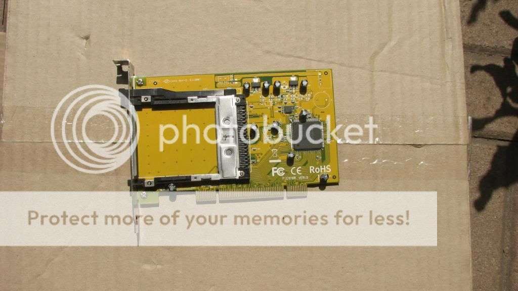 PCMCIA PCI adapter