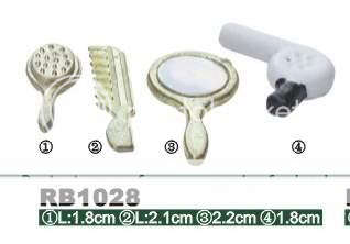 Dolls House miniature Hair Set