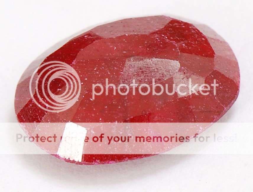 7.50ct Natural India Deep Red Ruby Gemstone
