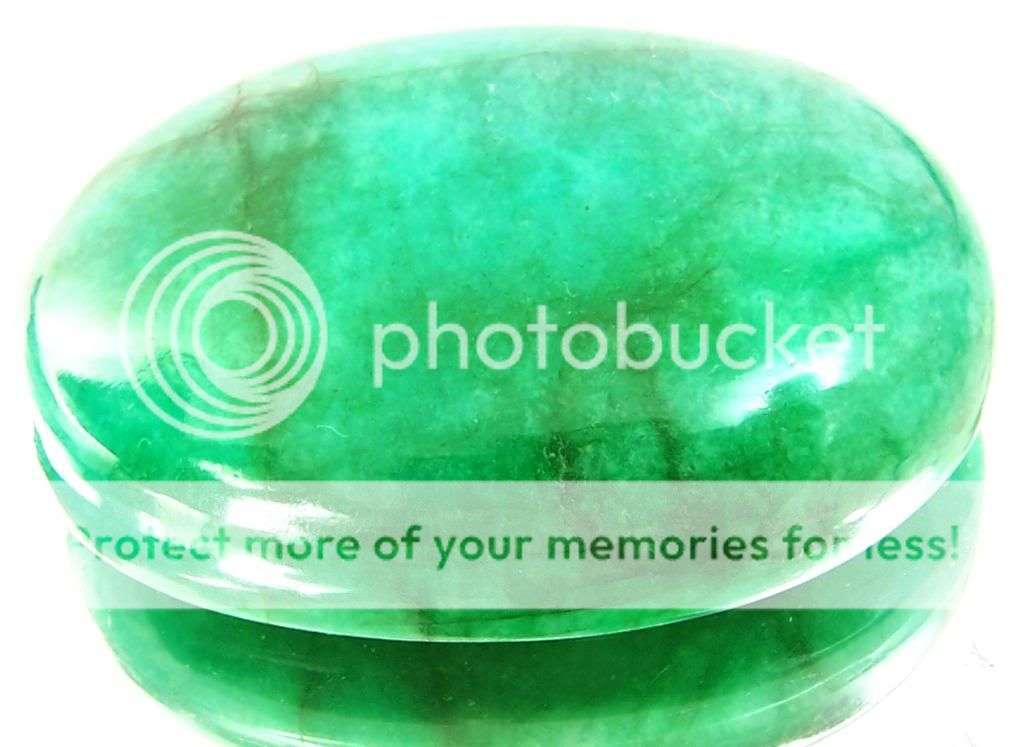 80.80cts Huge & Rare Brazil Green Emerald Gemstone - Cabochon
