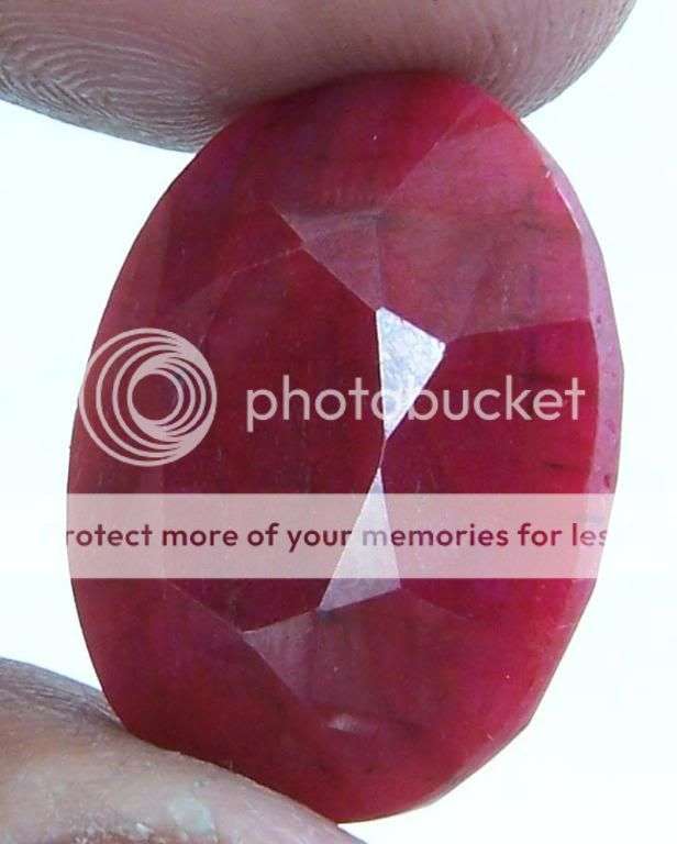 34.75cts Huge & Rare India Ruby Gemstone