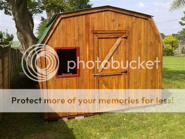 3.0m x 3.0m BarnZo Garden Hut \ Wendy