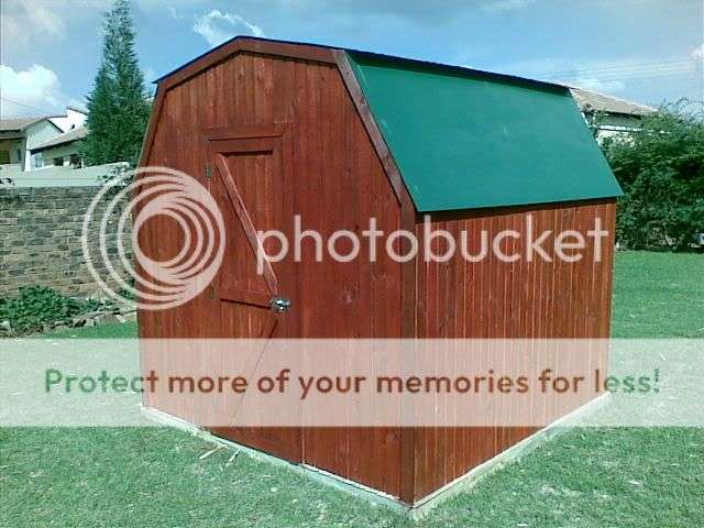 BarnZo Garden Shed 2.4m x 2.4m Brand New!