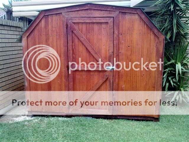 Mini BarnZo Garden Shed 2.4m x 1.2m Brand New!