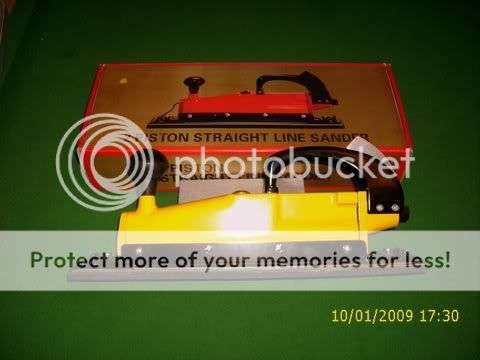 Professional Smooth Action Double Piston Straight Line Air Sander