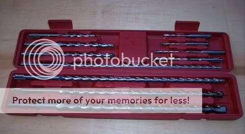 Box SDS Plus Masonry Drill Set