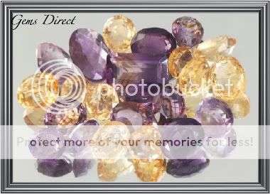 1000 Carat Stunning Natural African Amethyst & Citrine Gemstone Lot - stunning!!!