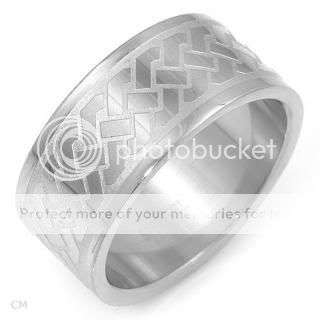 Wonderful Ring Made in Stainless steel. Total item weight 9.3g - Size 10.5