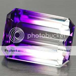 14.65 CT.Wonderful! Natural Bi Colour Bolivia Ametrine Gemstone  - 100% Money back guarantee!!