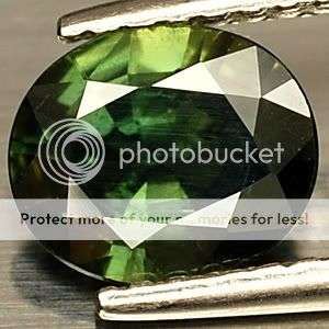 AWESOME! Oval Top Green Colour Natural Sapphire UnHeated   - 100% natural Earth Mined Gems