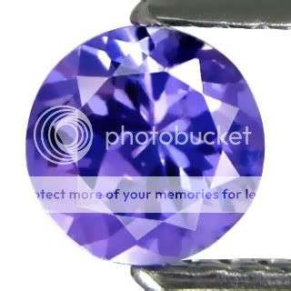 Stunning 0.64cts EYE CATCHING MARVELOUS BLUE TANZANITE 5MM. No Reserve! Top class!