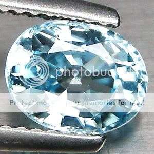 2.15 CT.Stunning! Oval Top Deep Sea Blue Natural Zircon  - 100% Money back guarantee!!