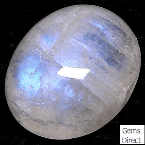 MAGNIFICENT PAIR OF 9x7mm OVAL-CUT RAINBOW MOONSTONE GEMSTONES