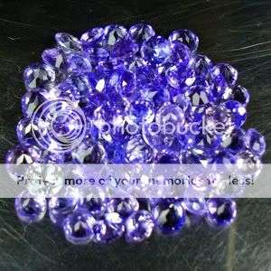 Jewellers 3.75 CTs.Dazzling! Lot AAA Violet Blue Tanzanite 13 Pcs.