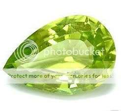 Stunning 1.15CTS /8x6mm PEAR-FACET NATURAL BURMESE PERIDOT GEM  - 100% Money back guarantee!!