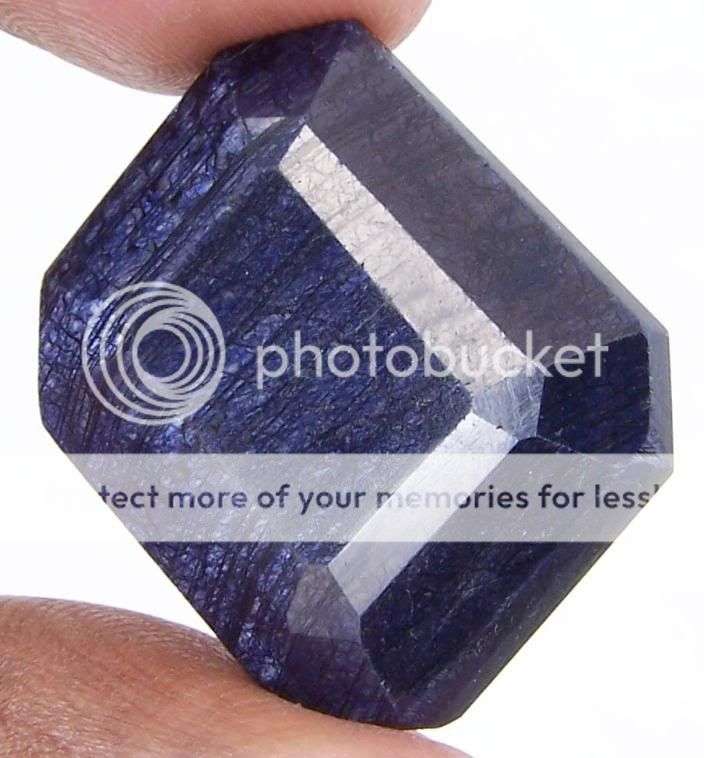 91.50cts Natural India Blue Sapphire - 100% Natural Sapphire Corundum