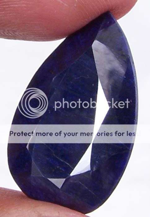 26.75cts Natural India Blue Sapphire - 100% Sapphire Corundum